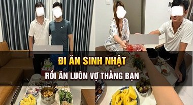 Nện vợ bạn khi đến ăn sinh nhật